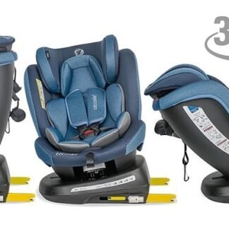 Silla de coche Isofix 0-36 kg 360º giratoria Coccolle Mydo Pure blue SMARTBABY - RO320085430